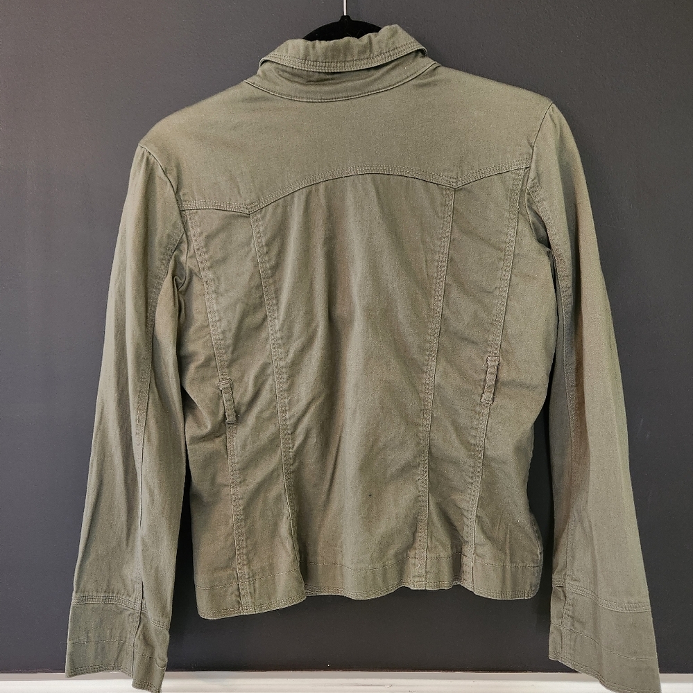 Lightweight Green Fall Blazer Jacket - image 6